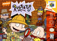 Rugrats Scavenger Hunt Nintendo 64 US box art